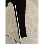 ALEXA B Nite Women’s Jumpsuit Sz 8 Sleeveless V Neck Jeweled Sequin Mesh Black Photo 4