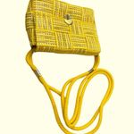 Vintage Warren Reed Italian
Handbag Purse Vintage Beige
Yellow Gld Glitter Weave Yellow Photo 4