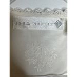 1990s Eileen West White Cotton Lace Pintuck Nightgown Medium Photo 10
