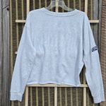 Victoria's Secret  Sport Crewneck Logo Sweatshirt Grey L Photo 6