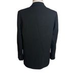 Everlane  Italian wool double button blazer black Sz 0 Photo 2