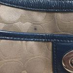 Coach  Monogrammed Shoulder/Crossbody Bag with Navy Accents Photo 9