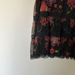 Vintage Spenser Jeremy skirt women's size 12 floral 90s 1990 whimsigoth fairy Black Photo 3