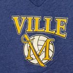 Bella Canvas Millersville University Volleyball  Women's V-Neck Tee Shirt, Small Photo 1