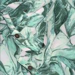 Kaari Blue  Leaf Patterned Green romper size XLarge Photo 4