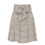 Madewell Tie Waist Mini Skirt XS Ditsy Wild Flower Field Prairie Cottage Art Photo 3