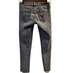 AG Adriano Goldschmied Adriano Goldschmied Womens Gray Cropped Skinny Jeans Size 25 Photo 1