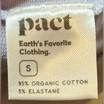 Pact Women’s Small Organic Cotton Lavender Purple Activewear Sweatshirt Photo 2