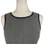Rhyme Los Angeles Colorblock Grey and Black Skater Sleeveless Midi Dress Small Photo 2