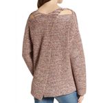 BLANK NYC oversized chunky knit sweater flapback women’s Size Medium multicolor Photo 11