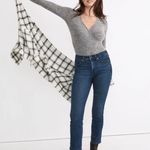 Madewell  Curvy Mid-Rise Stovepipe Straight Leg Jeans Dahill Wash Size 26 NG382 Photo 13