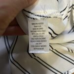 Socialite White Stripe Front Tie Blouse Photo 7