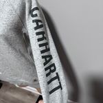 Carhartt  Relaxed Fit Women’s Crewneck Sweatshirt Gray Logo Small Photo 5