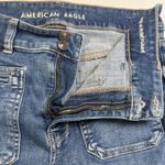 American Eagle Next Level Stretch Super High Rise Flare Jeans Sz 12 Short Retro Photo 7