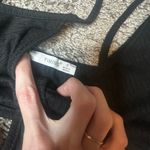 Timing Black Cutout Bodysuit Photo 2