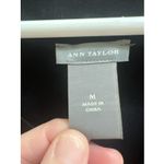 Ann Taylor  Cashmere Angora Blend Sweater‎ Black Sz Med Luxury Classy Old Money Photo 1