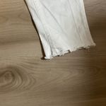 Torrid Denim First At Fit Boyfriend Crop White Jeans - Size 18 - Frayed Hem Photo 4