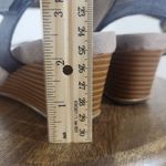 Life Stride  Blue Wedge Sandals Size 8.5 Blue Sandals with Ankle Straps Photo 7