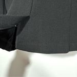 Skies Are Blue Asa Knit Black Cuffed Sleeve Open Blazer Photo 12