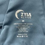 Zyia Active Women's Hero Blue Slate Double Strap Bra Size Medium Photo 5