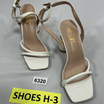 Womans Ribongz Strappy Slipon White Sandals 7 Open Square Toe Block Heel Buckle Photo 0