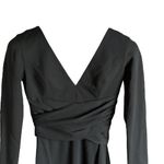 Dress the Population  Women's Drew Long Sleeve Stretch Short Dress Photo 4