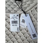 Sanctuary Womens Cream Crochet Knit Sleeveless Tank Top Size XXL Photo 4