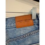 Lucky Brand  High Rise Cut-Off Traveler Short Jeans Denim Blue Women's Size 0/25 Photo 6