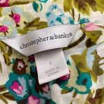 Christopher & Banks  Floral Button Front Blouse | Size S | Long Sleeve Lightweigh Photo 2