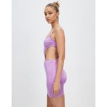 OW Collection Elisha Cut out Dress in Purple Medium New Womens Crystals Photo 10