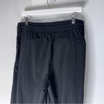 Athleta  Wide Leg Crop Pull Over Tie Waist Pants Black 12P Photo 4