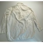 H&M  White Long Sleeve Button Down Shirt Womens‎ XS Extra Small Collared Photo 4