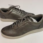 Easy Spirit  Freney Dk Grey Metallic Leather Shoes B16B Photo 1