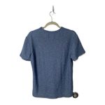 Zara Women’s Blue Heather Short Sleeve Layered T Photo 2