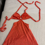 Peppermayo  Orange Mini Dress Photo 1