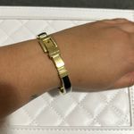 Michael Kors 2 bracelets Gold Black and Blue Photo 5