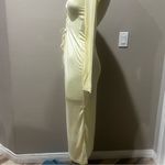 Song of style yellow long sleeve dress midi nwt Size XXS Photo 6