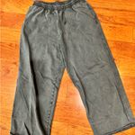 SKIMS  boyfriend fleece straight leg sweatpants XL washed black Photo 0