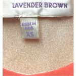 Lavender Brown Silk Tank Slip Designer Dress with Pockets MSRP $249 Size XS Photo 1