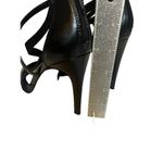 Nine West Women's Elilah Strappy Zip Up High Heels Black Size 7 Photo 5