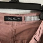 Aeropostale Used Mauve  High Waisted Midi Shorts Size 6 Photo 2