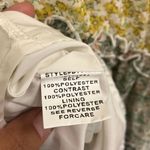 Davi & Dani  oversized floral v-neck dolman sleeve colorful boho feminine tunic r Photo 6