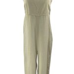 NEW Parfois Green Sleeveless Square Neck Cami Tank Wide Leg Jumpsuit Size M/L Size M Photo 0