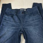Betabrand Deep Indigo yoga denim 4 pocket skinny leg jeans women's Size Large Photo 2