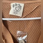 Free People  orange/tan Cardigan Sweater Photo 2