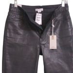 Good American Womens Good Legs Straight Leg Jeans Black Coated High Rise 10 New Photo 2