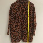 Time and Tru womens brown Cheetah print over size cardigan size M Size M Photo 6