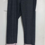 PINK - Victoria's Secret PINK Victoria’s Secret ultimate gray pink mesh high rise leggings womens‎ medium Photo 0