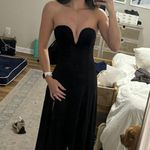 Princess Polly Black Sweetheart Dress Photo 2