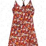 Outdoor Voices Exercise Dress Paprika Blooms Retro Sporty Fall Sundress Size M Photo 0